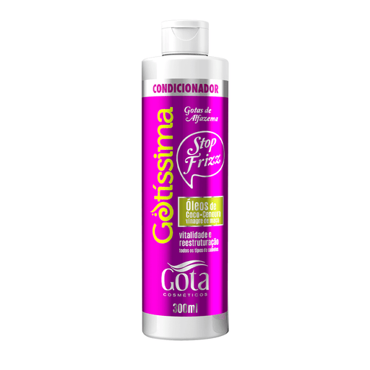acondicionador gotissima stop frizz gota dourada cosmeticos