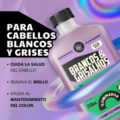Blancos y Grisáceos – Shampoo Hidratante 250 ml
