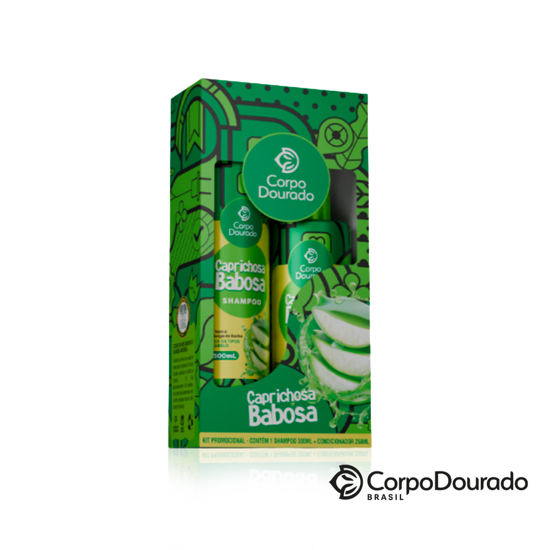 Aloe Caprichoso – Kit Capilar Shampoo + Acondicionador