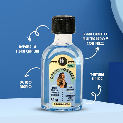 Daños Voraces – Aceite Capilar 50 ml