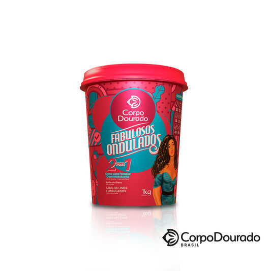 Fabulosos Ondulados 1 kg  – Mascarilla Capilar 2 en 1