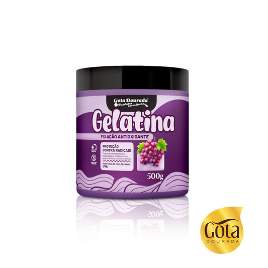 Gelatina Uva Gota Dourada 500 gr