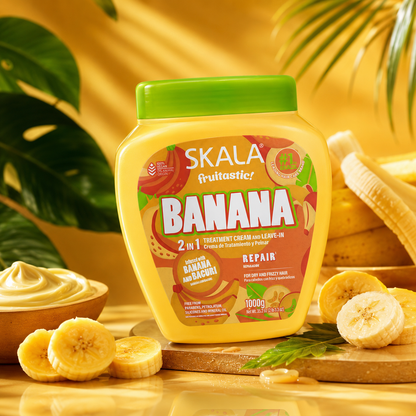 Mascara Bomba de vitaminas Banana y Bacuri 1000 grs Marca Skala - Chile