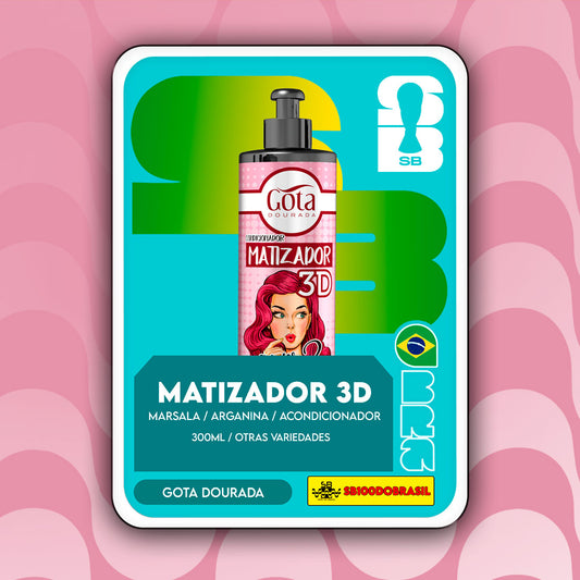acondicionador matizador 3d marsala mundial futbol