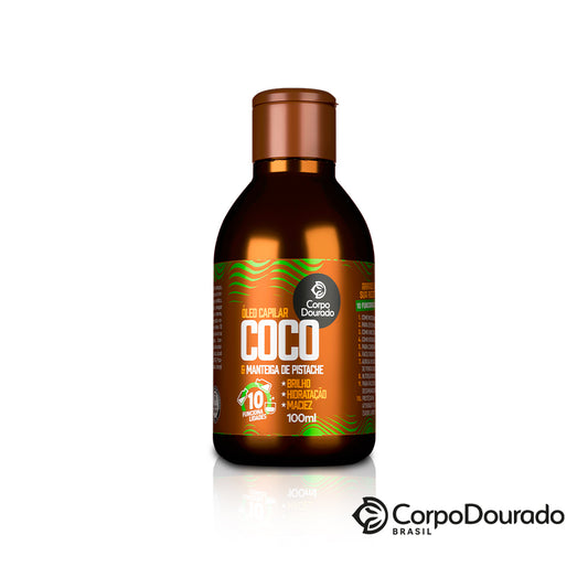 Coco y manteca de Pistacho  – Aceite Capilar 100 ml