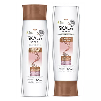 Bomba de Biotina 650 ml – Kit Shampoo + Acondicionador