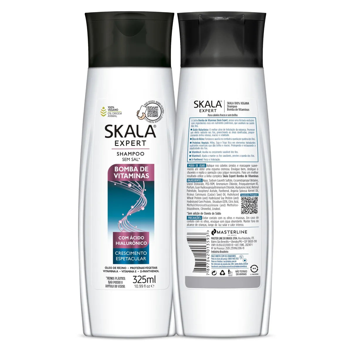 Bomba de vitaminas 650 ml – Kit Shampoo/Acondicionador