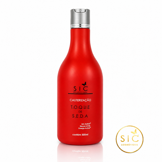sic cosmeticos cauterizador alisado toque de seda 500ml