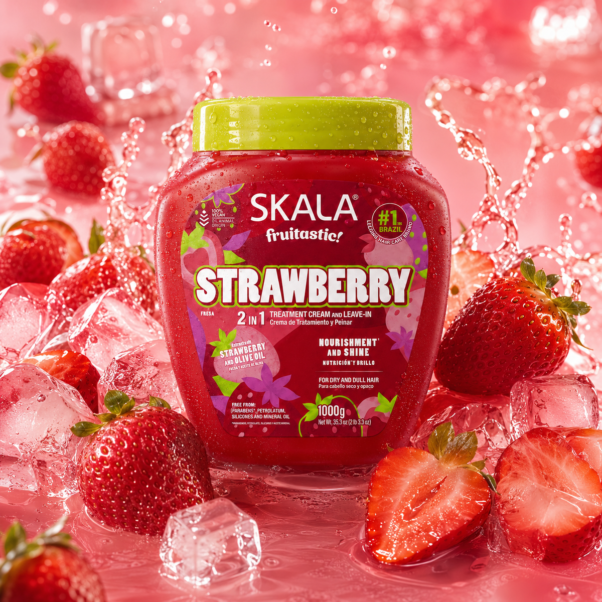 Mascara Strawberry 1000 grs (Fresa) Marca Skala - Chile