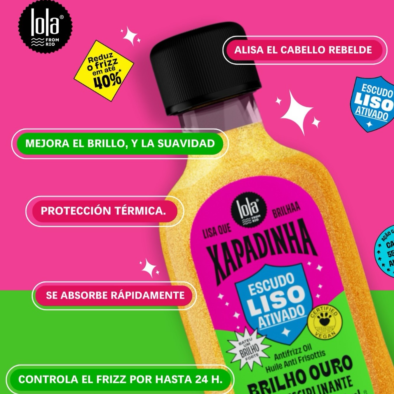 Xapadinha – Aceite disciplinante 50ml